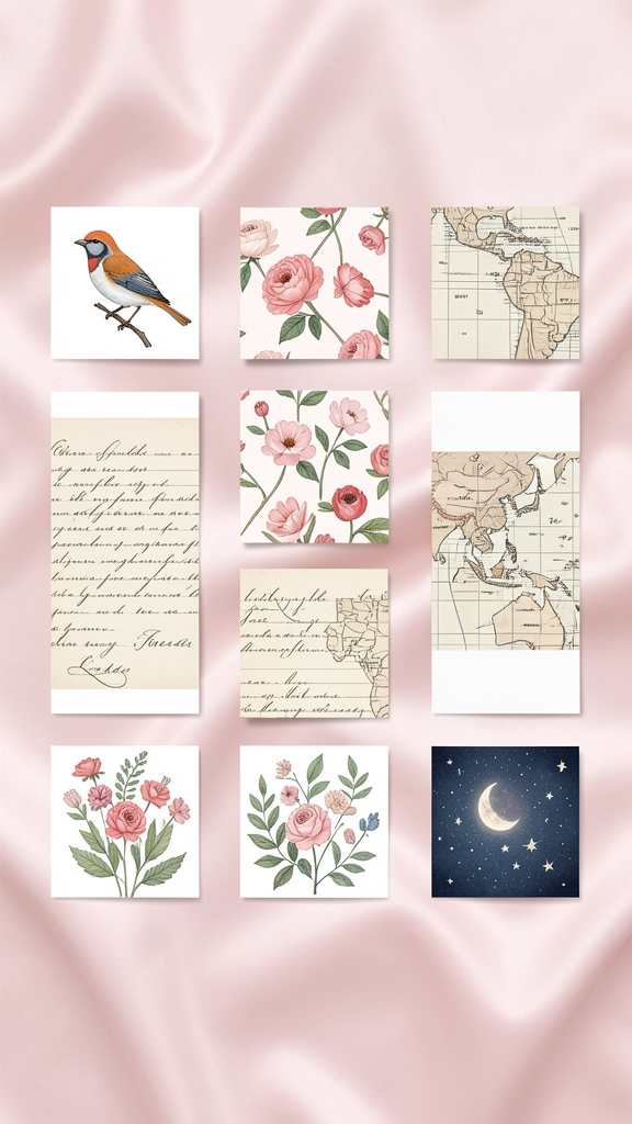 Printable Collage Sheets